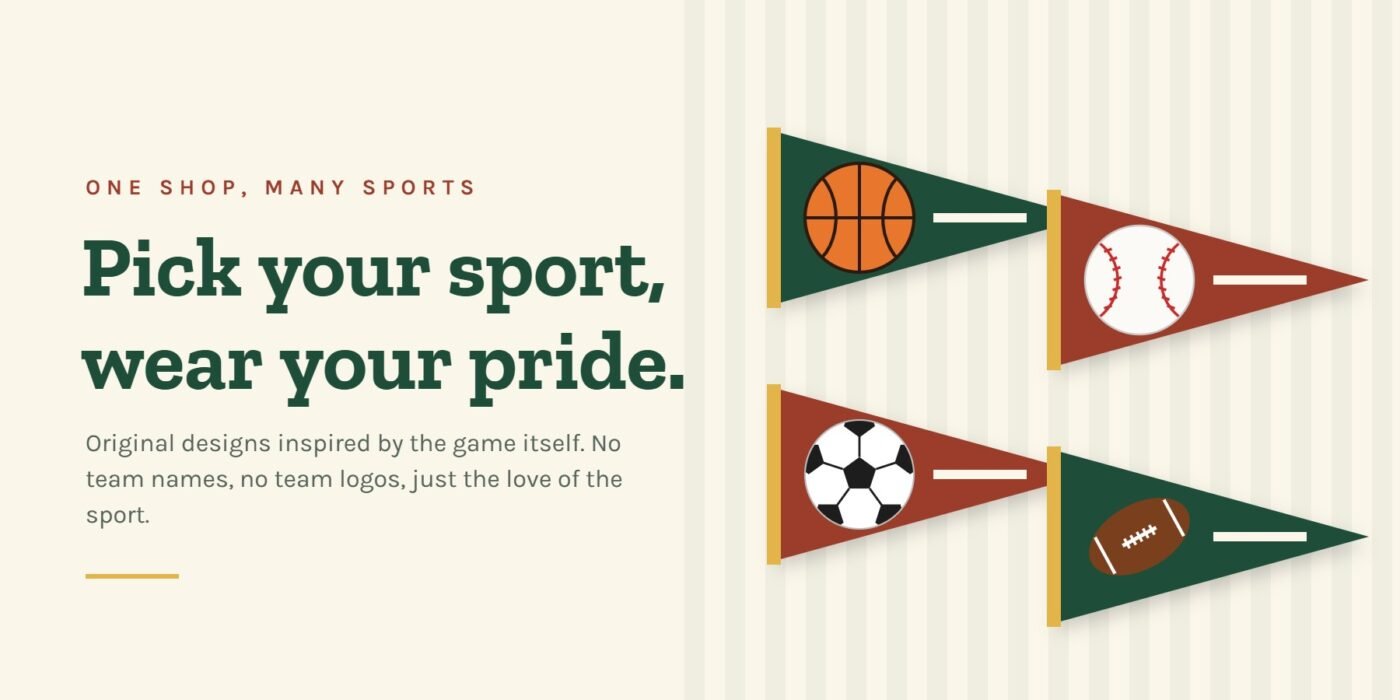 Pick your sport, wear your pride – Pennant Ridge